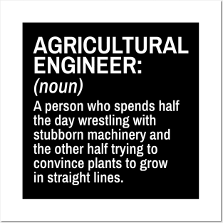 Agricultural Engineer Funny Definition Engineer Definition / Definition of an Engineer Posters and Art